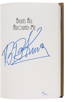 B.B. King Signed "Blues All Around Me" Autobiography Book (JSA)